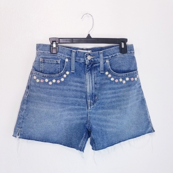Madewell |‎ Embroidery Summer shorts, size 28 - Picture 5 of 16